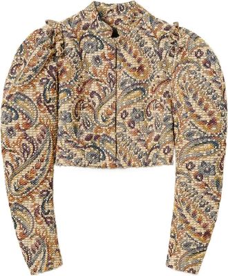 Twin-Set Giacca con stampa paisley - Toni neutri