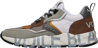 Voile Blanche Suede and fabric sneakers Club 01. - Heren - Sneakers - Veelkleurig - 45 EU - Schoenen