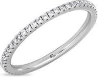 Bony Levy Liora Diamond Stacking Ring in 18K White Gold at Nordstrom Rack, Size 6.5
