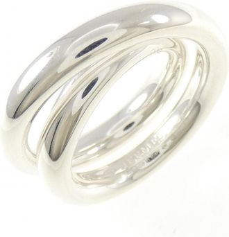 Herm&egrave;s Silver 925 Band Ring (Pre-Owned)
