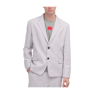 HUGO BOSS Heren, Jassen, Grijs, Maat: 2XL