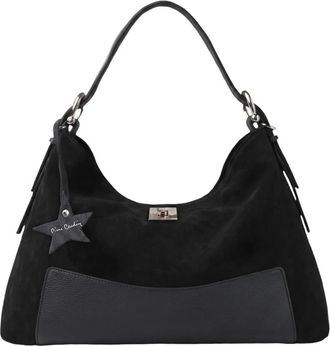 Pierre Cardin Schoudertas - Dames - Schoudertassen - Zwart - ONE Size - Leer - Tassen