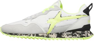 W6YZ Jet-M Sneakers - Heren - Sneakers - Wit - 44 EU - Leer - Schoenen