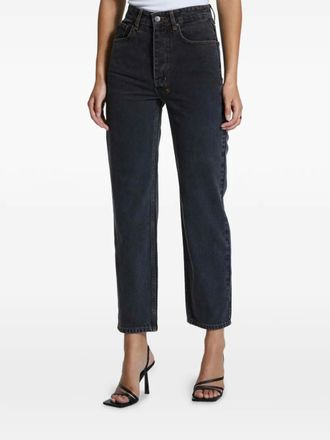 Ksubi Brooklyn logo-patch jeans - Grey