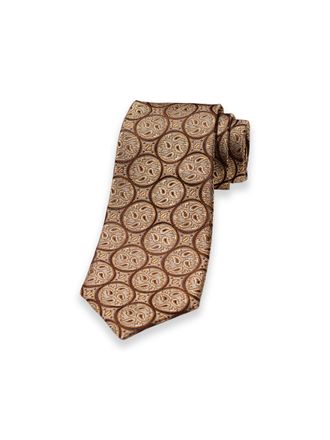 Paul Fredrick Paisley Woven Silk Tie