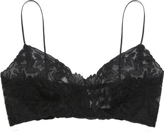 Ermanno Scervino Tops, Dames, Zwart, M, Katoen, Top