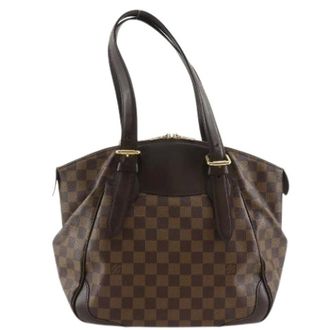 Louis Vuitton Pre-owned Handbags, female, Brown, Size: ONE SIZE Pre-owned Verona MM Damier Tote Bag