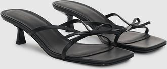 Anine Bing Womens Jackie Heel In Black