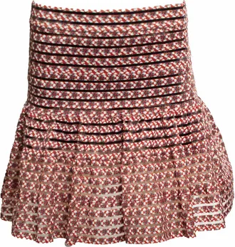 Maje pleated Jezabel imprime floral skirt