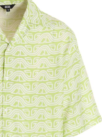 GCDS Viscose Mens Blouse