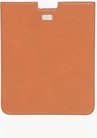 Corneliani Textured Leather Tablet Cover size Unica
