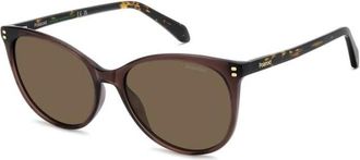 Polaroid PLD 4200/S/X 09Q(Sp) - Dames - Zonnebrillen - Bruin - 56 MM - Accessoires