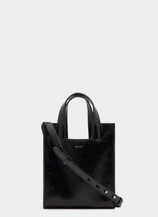 Bally Easy Bally Small Tote Bag in Leather in Black at Nordstrom