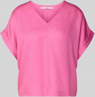 Lanius Lanius Relaxed Fit Bluse aus reinem Lyocell in Pink, Gr&ouml;&szlig;e 34