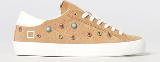 D.A.T.E. D. A.T. E. Sneakers in camoscio con borchie e pietre