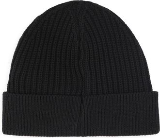 HUGO BOSS J51569K_09B Cotton Winter Hat - Black