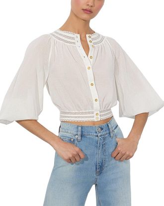 Alice & Olivia Alice + Olivia Cherelle Button Down Blouse