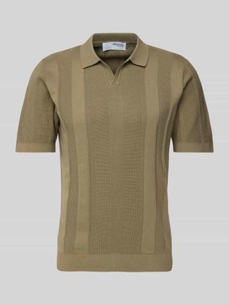 Selected Poloshirt aus Baumwolle Modell CHANNING in Hellgruen, Gr&ouml;&szlig;e XXL