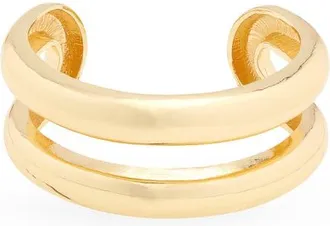 BaubleBar Harlow Cuff Bracelet in Gold at Nordstrom