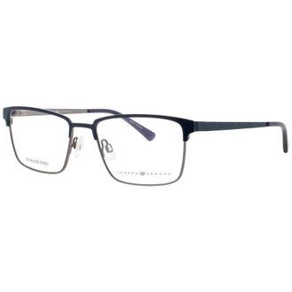 Joseph Abboud Mens Blue Rectangular Eyeglass Frames Ja4082