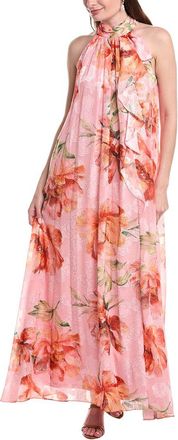 Adrianna Papell Halter Trapeze Gown