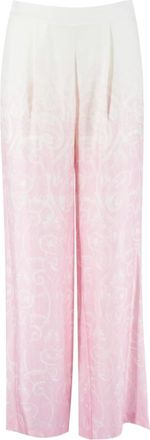 Ermanno Scervino Dames, Broeken, Roze, Maat: 2XS Viscose