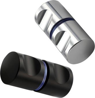 OEM Tiradores De Puerta De Vidrio Multiusos, 2 Piezas, - Cil&iacute;ndricos