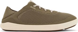 Olukai Mens Moku Pae Boat Shoes In Clay / Tapa