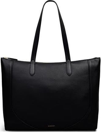Radley London Wood Park Large Leather Tote Bag in Black at Nordstrom Rack