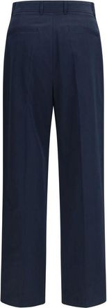 Valentino Mens Blue Cotton Casual Pants
