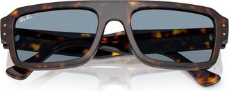 Ray-Ban Flacko Zonnebrillen - unisex - Zonnebrillen - Bruin - 56 MM - Accessoires