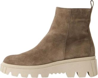 Gabor Enkellaars - Dames - Schoenen - Bruin - Maat: 40 1/2 EU Leer