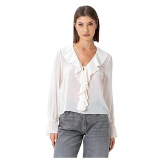 Kocca Blouses, female, Beige, Size: XL Blouse Nominx