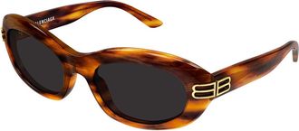 Balenciaga BB0431S 007 Womens Sunglasses Brown Size 57