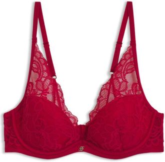 BOSS Underwire bra with lace trim