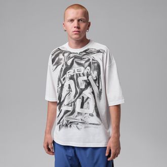 Nike Jordan Mens Jordan Sport Dri-FIT T-Shirt in White | IM7629-100