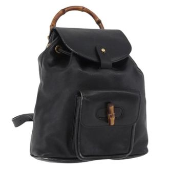 Gucci Zaino Vintage Pre-owned - - Pre-owned - Donna - Nero - ONE SIZE
