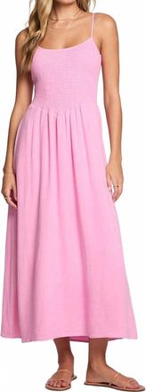 Saltwater Luxe Tarynn Maxi Dress In Pink