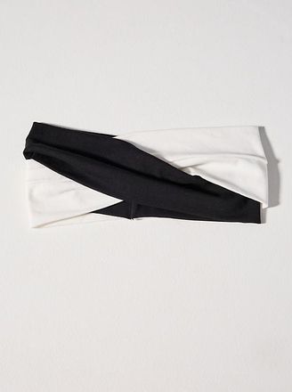 Anthropologie Cross Front Contrast Headband