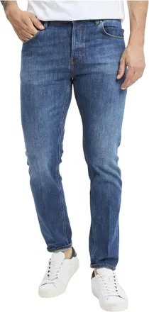 Pantaloni Torino Uomo, Jeans, Blu, W34, new
