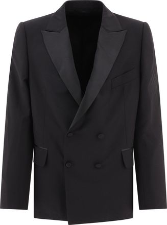 Bode Double Breasted Tuxedo Blazer