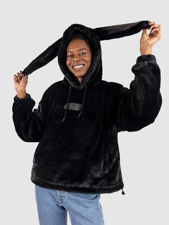 A.Lab Kendallie Bunny Fleece Hoodie black