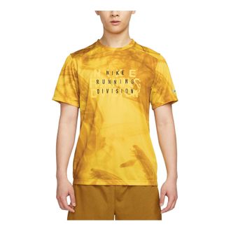 Nike Dri-FIT Run Division Rise 365 T-Shirt Yellow FB6880-709