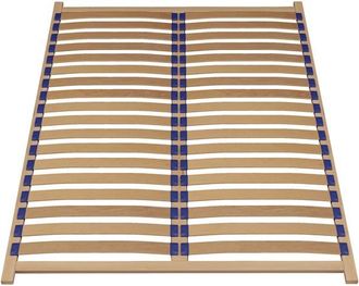OEM Estructura De Cama De 140x200 Cm - 36 Listones De Abedul, Duradera Y Flexible, Construcci&oacute;n S&oacute;lida