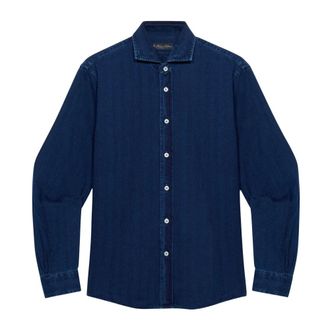 Brooks Brothers Hombre, Camisas, Azul, Talla: S