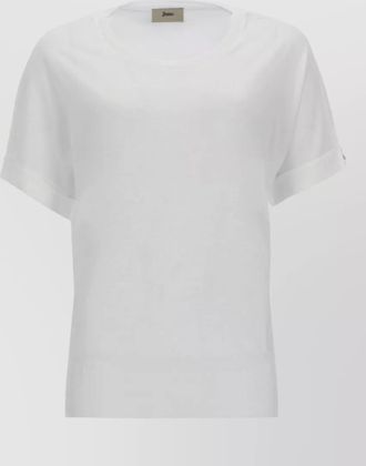 Herno cotton short-sleeve t-shirt