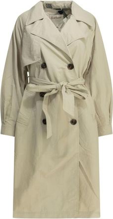 Barbour Jassen, Dames, Beige, S, Polyester, Layla Trenchcoat