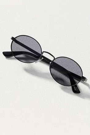 I-SEA Slim Metal Oval Sunglasses