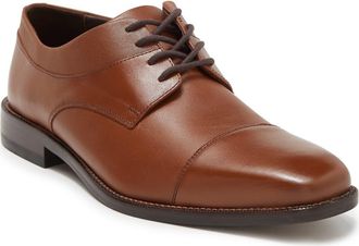 Johnston & Murphy Archer Cap Toe Derby in Tan at Nordstrom Rack, Size 10.5