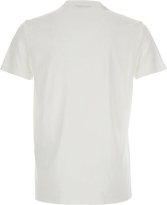 Tom Ford Mens T-Shirt Cotton-Silk White T-Shirts And Polos